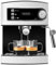 Cecotec Cafetera Express Manual Power Espresso 20 Essential. 850W, 20 Bares, Vaporizador Orientable, Brazo Doble Salida, Depósito Agua 1,5l, Superficie Calientatazas, Fácil Limpieza