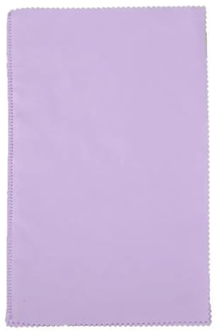 JCXIOC Chiffon à Polir Les Bijoux Grand Chiffon d'essuyage Multicouche en Argent, 1 pièce, Polissage de Bijoux en Argent, Chiffon de Nettoyage de Bijoux pour Le Nettoyage De Bijoux(Purple)