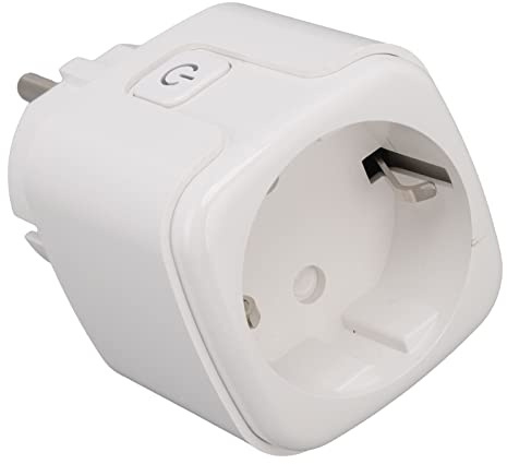Fafeicy Adaptador de Enchufe de Salida de Control Remoto Inalámbrico con 2 Modos de Trabajo Manual y Control Remoto para Lámparas Electrodomésticos
