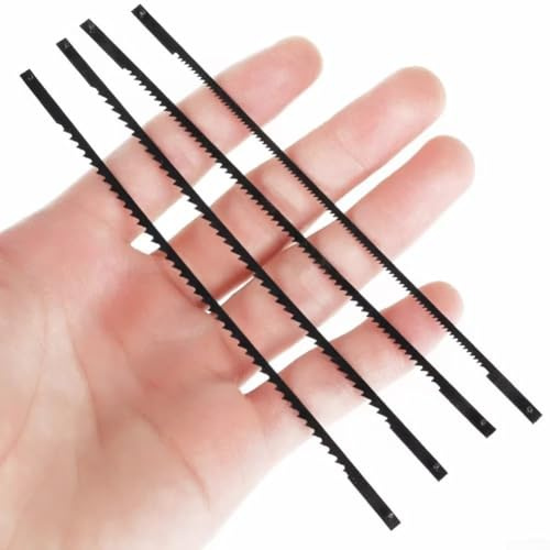 5 Inch Electric Jigsaw Blade Set with High Carbon Steel Construction for Precise Cutting of Wood, Plastic, and Non Ferrous Metals with Multiple TPI Options (60 pcs)