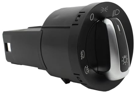 Scheinwerferschalter für VW Polo 9N (1999–2002) und Beetle (1998–2005) OEM-Teilenummer: 3BD941531
