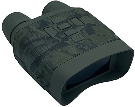 Gafas de visión nocturna, Telescopio infrarrojo NV4000 de 3 pulgadas, binoculares 4K, Zoom 5X, miras de cámara térmica for, exploración al aire libre, visión diurna y nocturna(Camouflage)
