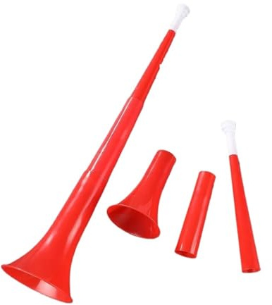 Corneta de Estadio Bocina de estadio plegable 24 pulgadas, trompetas plástico con sonido fuerte, Vuvuzela, suministros for fiesta escolar