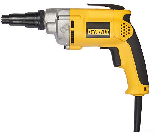 DEWALT Drywall Screw Gun, 6.5-Amp (DW268), Yellow