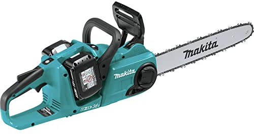Makita XCU04PT LXT Lithium-Ion Brushless Cordless 16 Chain Saw Kit (5.0Ah)