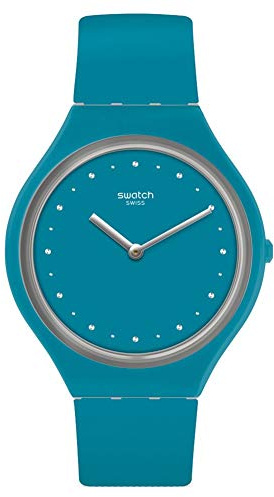 Swatch Unisex ErwachseneArmbanduhr Analog Quarz Silikon SVOL100