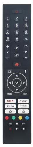 Fernbedienung Fit for PROSONIC FINLUX HOMEX ORAVA Vanguard VESTEL JVC | Smart TV RC45135TR RC-45135-TR
