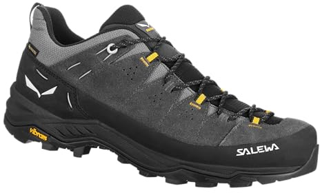 Salewa Herren Alp Trainer 2 Wanderschuhe, Onyx/SCHWARZ, 43 EU