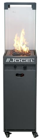 Estufa de terraza Jocel JAT011893, gas butano y propano, potencia 8 KW