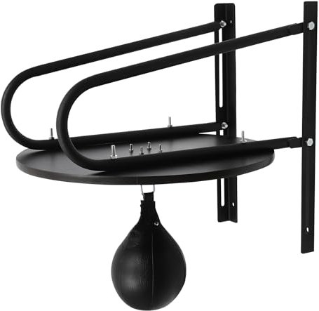 Punchingbälle, Boxsack Wandhalterung mit Pumpe, Höhenverstellbar 30cm, wandmontage boxsack Boxen für Kinder, Jugendliche und Erwachsene