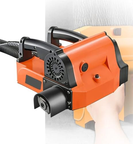 Piallatrice elettrica per muri, Scavatrice per muri, Pala per calcestruzzo da 1680 W con Tubo di aspirazione, 4000 RMP/min, pianificatore per Raschietto per muri, profondità 4 mm