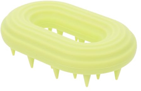 Healeved Massagebürste für Kopf und Haare Kopfhautreiniger mit Massagefunktion Shampoobürste für Dusche und Bad Haarbürste zur Kopfhautpflege und Entspannung