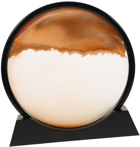Sosoport Art Sable Mouvement Liquide Décoration Pour Maison Et Bureau Cadre Photo De Bureau Elegant