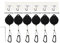 SCSpecial VR Accessories Lot de 6 systèmes de suspension de plafond rétractables sans perçage pour HTC Vive/HTC Vive Pro Virtual Reality/Oculus Rift/Playstation VR/Microsoft MR