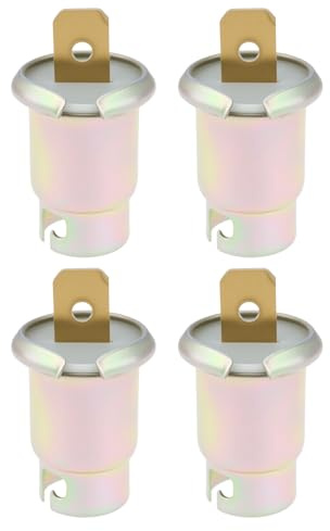 ECSiNG Lot de 4pcs Douilles pour Ampoule de Tableau de Bord pour Compteur de Vitesse Et Feu de Stationnement Compatible avec Jawa Compatible avec CZ