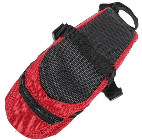 Gatuida Bolsa Bicicleta Montaña Gran Capacidad Nylon Terciopelo Resistente para Asiento Trasero Ciclismo Montaña Fácil Instalación