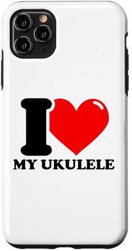 J'adore Mon ukulélé Coque pour iPhone 11 Pro Max