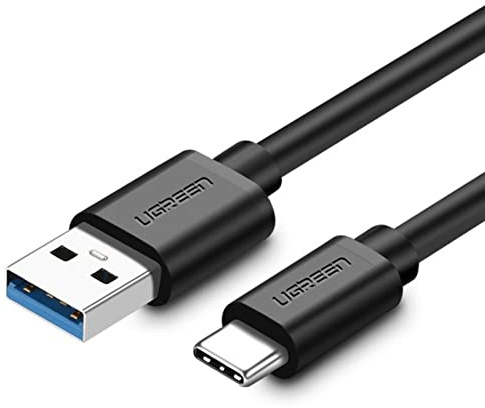 Cabo UGREEN USB 3.0 - USB Type C 2M 3A Preto (20884)