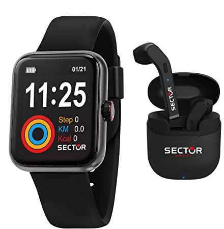 Sector No Limits S03 Smartwatch Uomo, Smart, 38,5 * 45,5mm