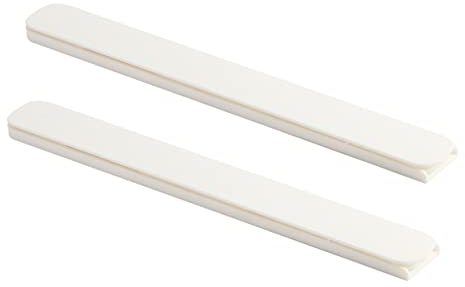 Alipis Lot de 4 ferrures de meubles - Boîte de rangement - Rail de tiroir - Pour armoire, tiroir, rail à extension complète - Remplacement - Glissières autocollantes - Armoires