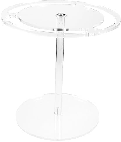 FOYTOKI Sonnenbrillenständer Aus Acryl Display-organizer Für Brillen Brillenständer Drehfunktion Acryl-brillenständer Für Präsentation Kompakter Ständer Für Unterwegs