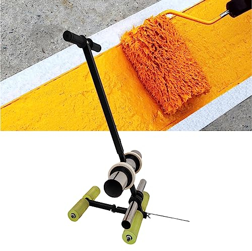 Ghoyvls Manueller Klebeband-Applikator-Spender, Boden-Klebeband-Applikator für Linienmarkierung/Spritzlackierung, mit Zeichenkreis-Set (Radius < 7 m)
