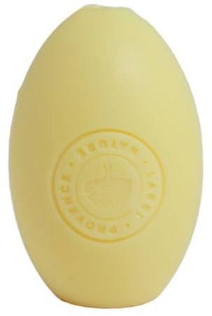 Label Provence Savon de Marseille – Französische rotierende Seifennachfüllpackung für wandmontierte Seifenhalter und Seil – einfache Hand- und Körperwäsche – hergestellt mit frischer Bio-Eselsmilch –