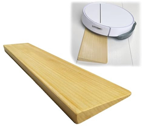 Tragbare Rollstuhlrampe aus Holz, 20 x 7,9 x 1,5 cm, für einfachen Zugang im Freien zu Hause, Garten, Schuppen und Türen, ideal für Stufen und Übergänge