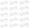 Lot de 15 paires d'embouts souples en silicone transparent pour écouteurs intra-auriculaires compatibles avec la plupart des écouteurs intra-auriculaires (15 paires, tailles S/M/L)