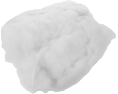 ORFOFE Kuddinsatser För Soffa Kuddfyllning Prydnadsfyllning Mjuk Snö För Pyssel Leksaksfyllning Pysselfyllning Leksaksfyllning Vadd För Soffkuddar Vit