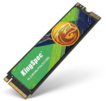 KingSpec 2TB M.2 NVMe Gen3 SSD 2280, 3500MB/s Read Speed, for Laptop PC