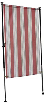 ANGERER Balkonsichtschutz Exklusiv rot-beige, 150 cm