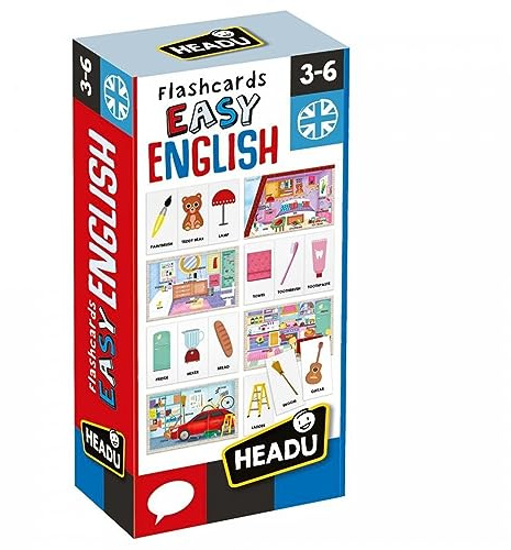 Headu MU23790 Flashcards Easy English, Medium