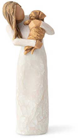 Willow Tree Adorable You Golden Dog Figurine