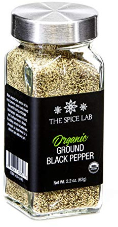 The Spice Lab Organic Ground Black Pepper