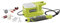 RYOBI - Mini Herramienta Multifunción 18V ONE+ - 4300-23000 rpm - Cable 120cm, Ajuste Velocidad, Cambio Puntas sin Herramienta - Entregada con 15 Accesorios (Batería y Cargador no Incluidos) - RRT18-0
