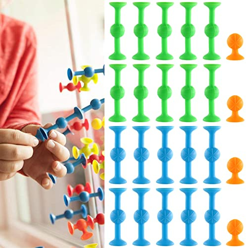 24er Set Darts mit Saugnäpfen,Saugnapf Spielzeug | Darts Sucker,Silikon-Spielzeug,Dekompression Spielzeug für Kinder und Erwachsene