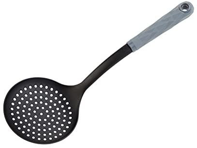 Wiltshire Diamond Handle Skimmer, Frying and Draining, Dimensions: 33x11x7cm, Colour: Grey