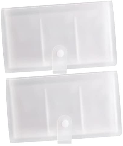 VILLFUL 2st Fotoalben Für Babys Briefmarkenalbumseiten Bilderalbumbuch Kleines Fotoalbum Aufkleber Postkartenhüllen Karten-speicheralbum Fotokartenbuch Kleine Fotoalben Transparent Plastik