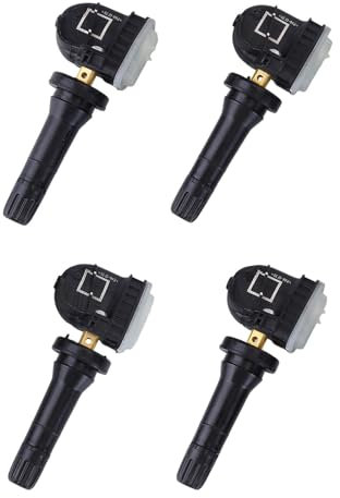 4 sensori di pressione pneumatici 2318530 adatti per Ford B-Max C-Max II Focus III TPMS con sistema di controllo della pressione pneumatici da 433 MHz RDKS sensore di pressione pneumatici TPMS 2318530