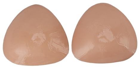 1 par de Sujetador Pegajoso de Doble Cara, Insertos de Sujetador Reutilizables No Visibles para Trajes de Baño V Vestido sin Tirantes (C)