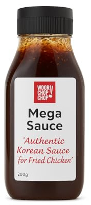 WOORI CHOPCHOP Mega Sauce (200g) | Soy Sauce Glaze with Sweet, Savoury & Spicy Flavour | Perfect for Chicken, BBQ, Stir Fry & Marinades