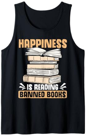 Un Amateur de Livres bannis lisant Un Livre Banni Puzzle Reader Débardeur