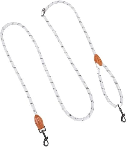 Hundbälte handsfree hundsnor, 230 cm justerbart multifunktionellt dragrep for hundpromenad(Gray)