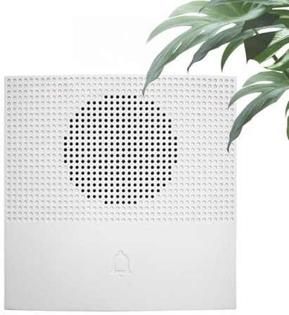 Kabelgebundene Intelligente Türklingel Mit 38 Klingeltönen Für Schlafzimmer – Wandhalterung Für DC 12 V Zugangskontrollsystem | Indoor-Outdoor-Glocke Für Heimbüro, Seniorenresidenz Und Garage
