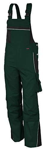 QUALITEX PRO MG245 Latzhose grün-schwarz Gr. 64