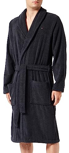 Tommy Hilfiger Herren Bathrobe Pyjamaset Not Applicable, Wüstenhimmel, SM