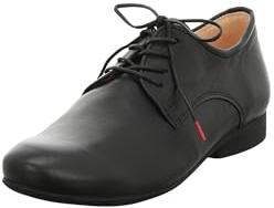 Think! Guad2, Scarpe Basse Con Lacci Donna 0030 Nero, 43 EU