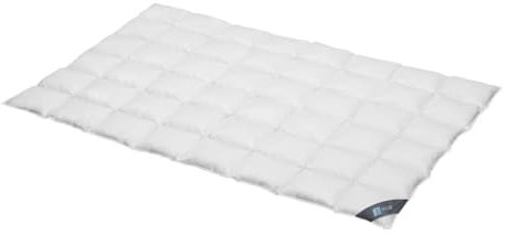 Spessarttraum Bettdecke Blue, 135x200cm, Daunenbettdecke, 60% Daunen / 40% Federn, Made in Germany, Oekotex, Nomite, Allergiker geeignet