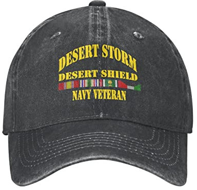 Hut, Desert Storm - Desert Shield - Marine - Veteran Baseball Cap Unisex Baseballkappe Verstellbar Sportkappe Für Sport Reisen Damen